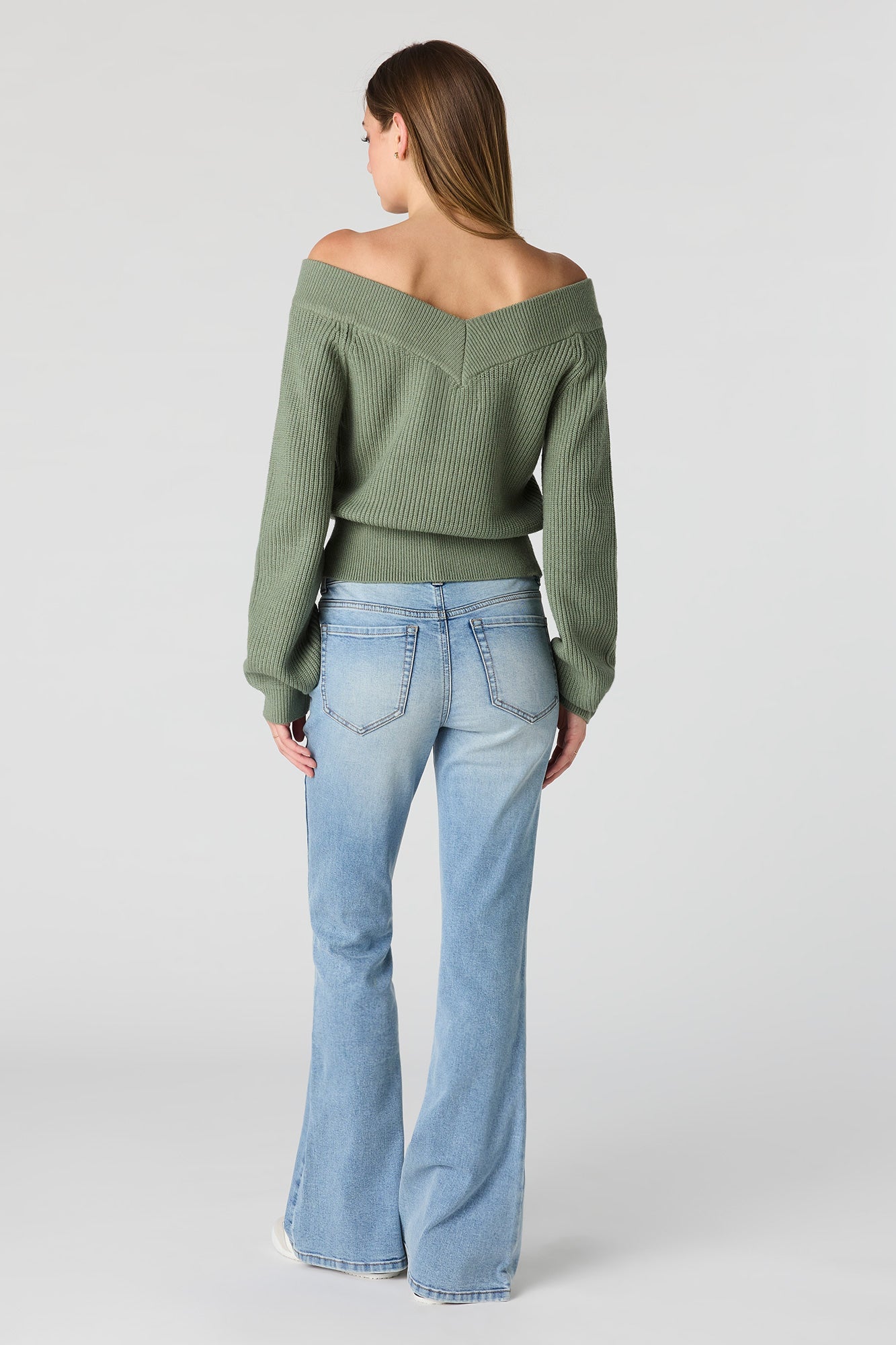 Mid Rise Flare Medium Jean