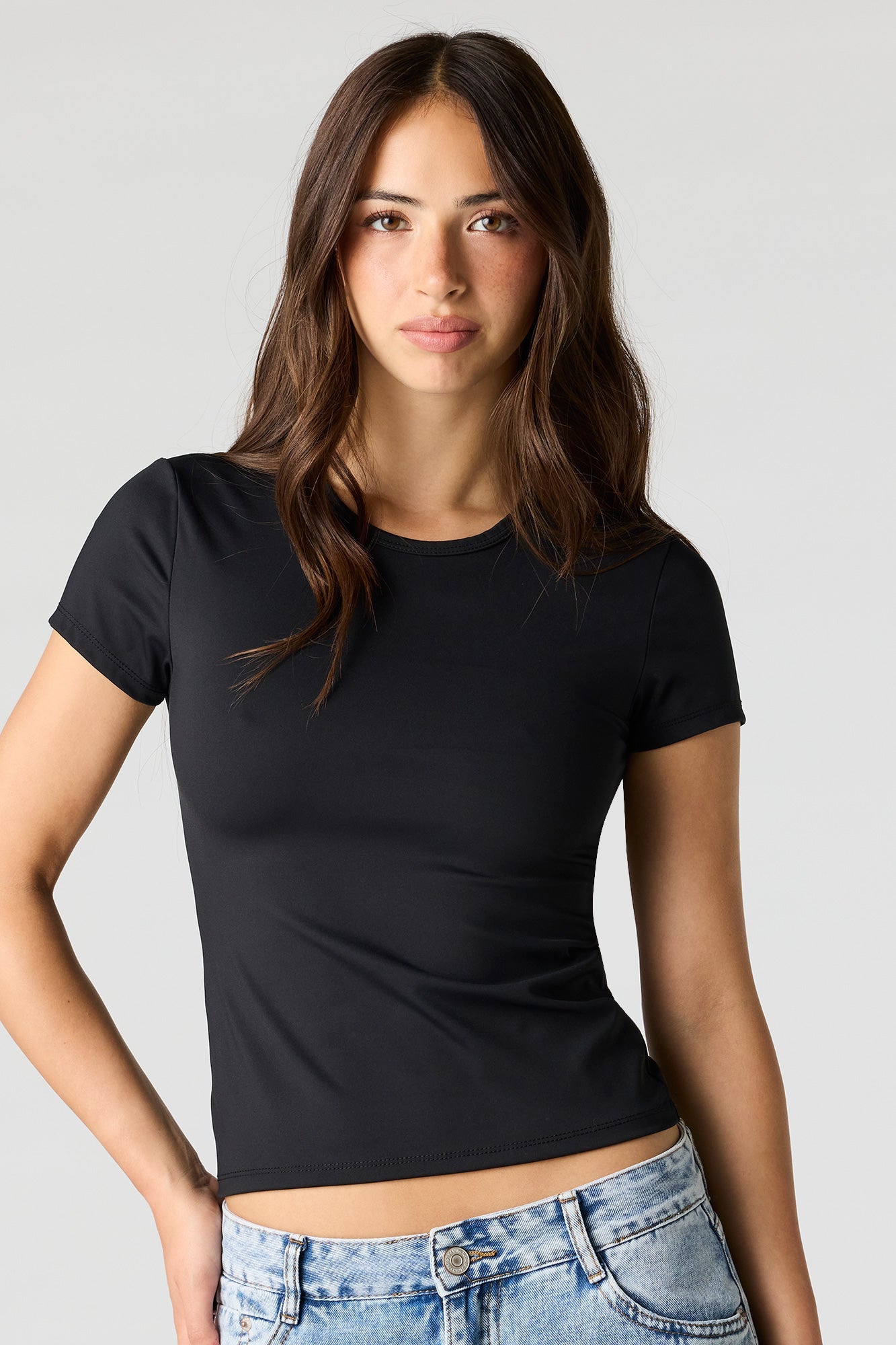 Luxe Heavy Contour Crew T-Shirt