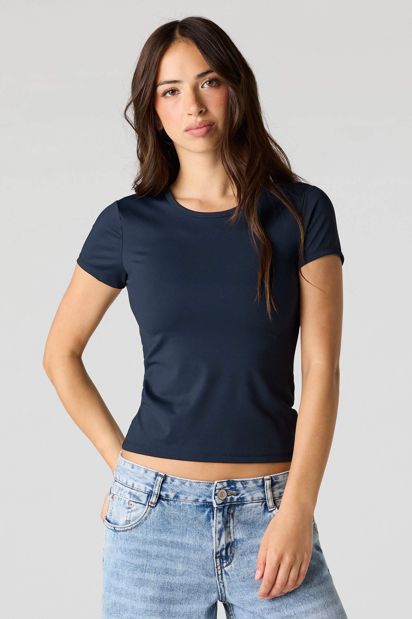 Luxe Heavy Contour Crew T-Shirt