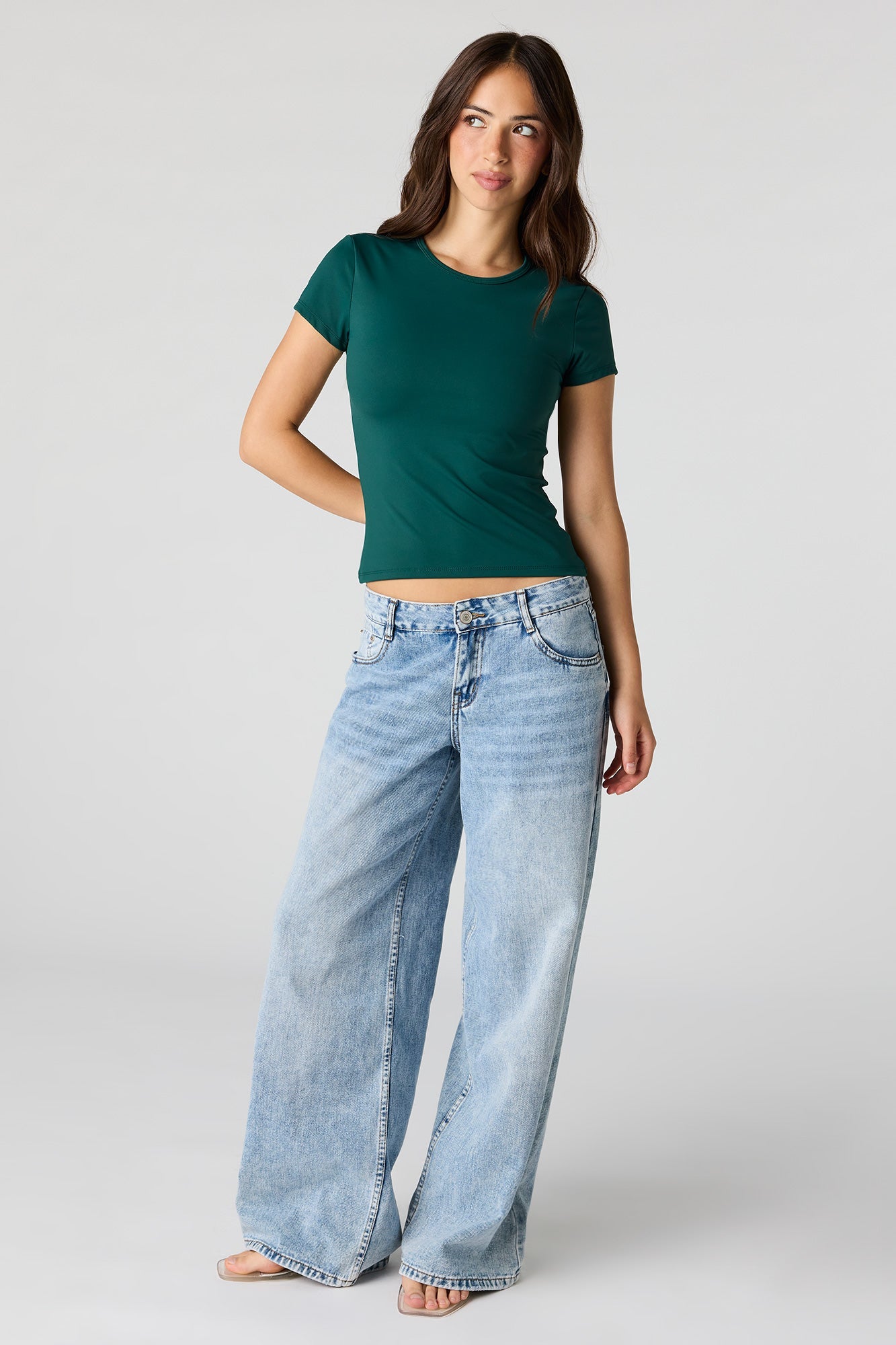 Luxe Heavy Contour Crew T-Shirt