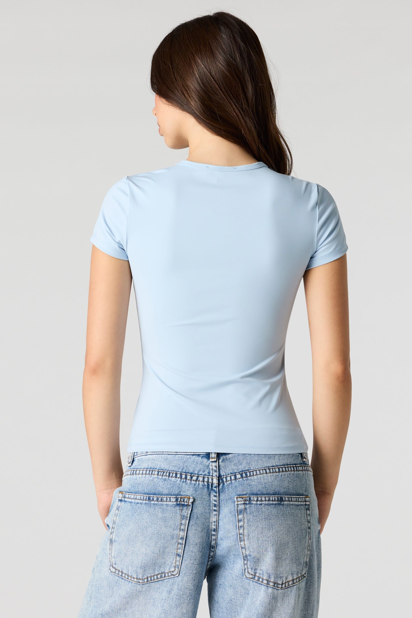 Luxe Heavy Contour Crew T-Shirt