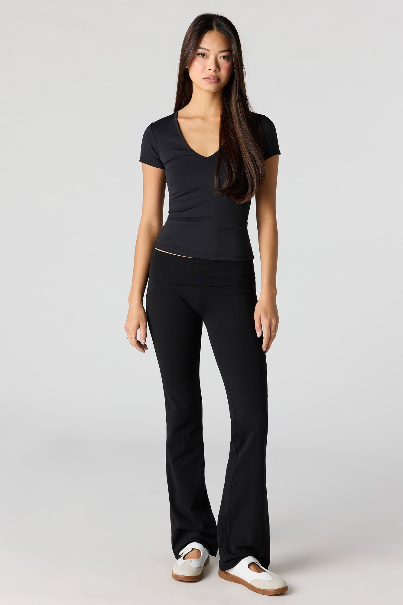 Luxe Heavy Contour V-Neck T-Shirt