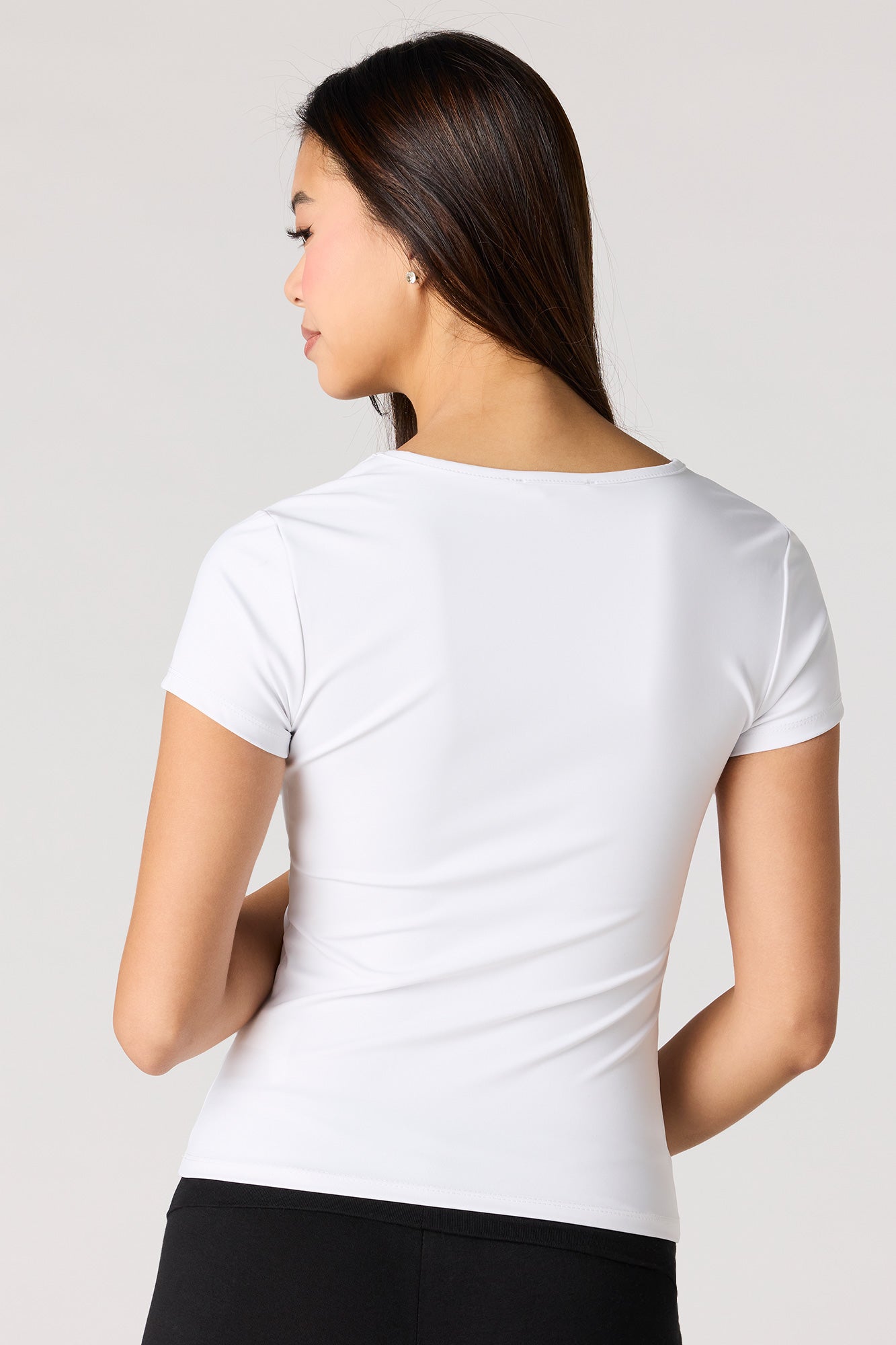 Luxe Heavy Contour V-Neck T-Shirt