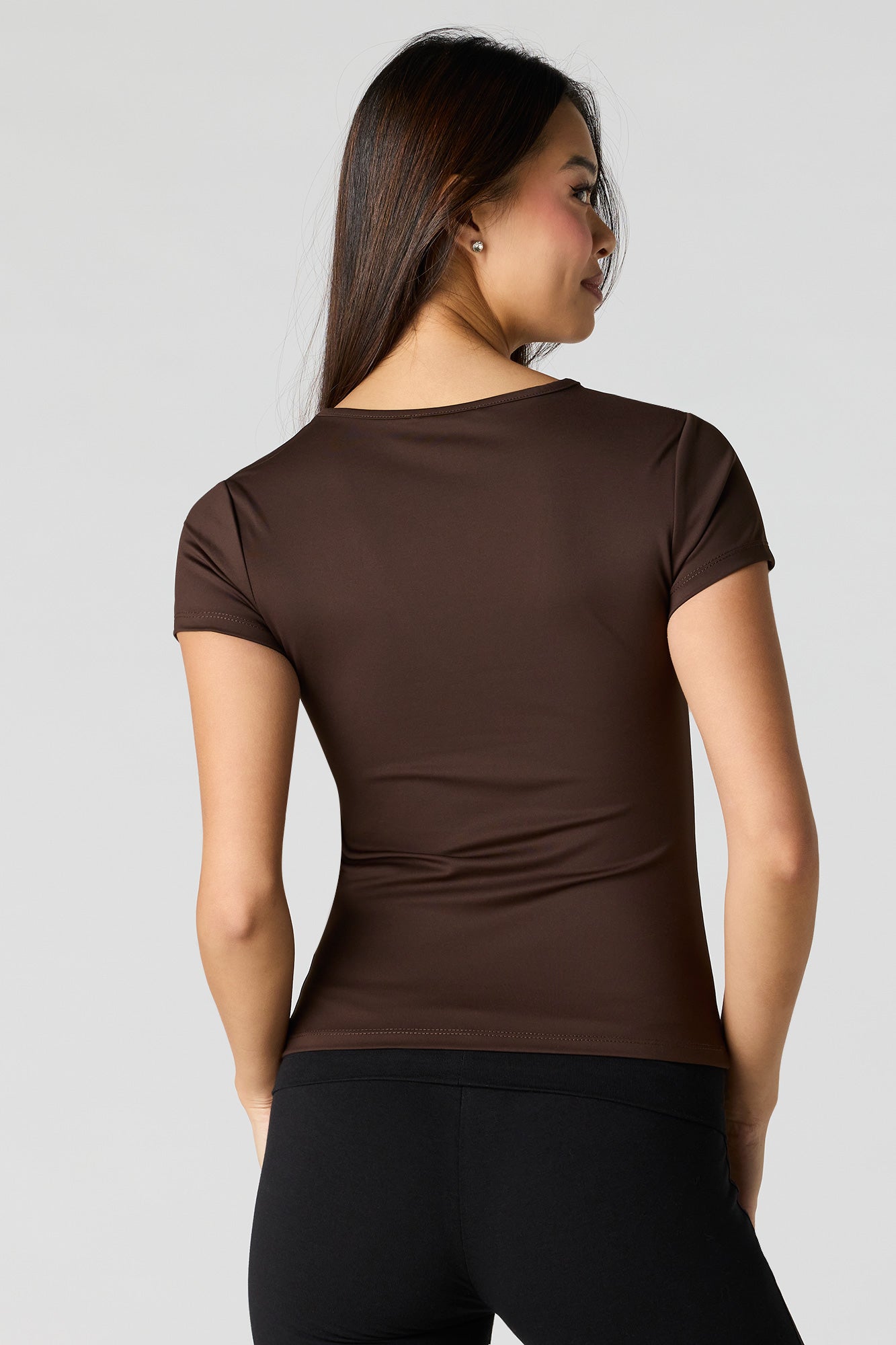 Luxe Heavy Contour V-Neck T-Shirt