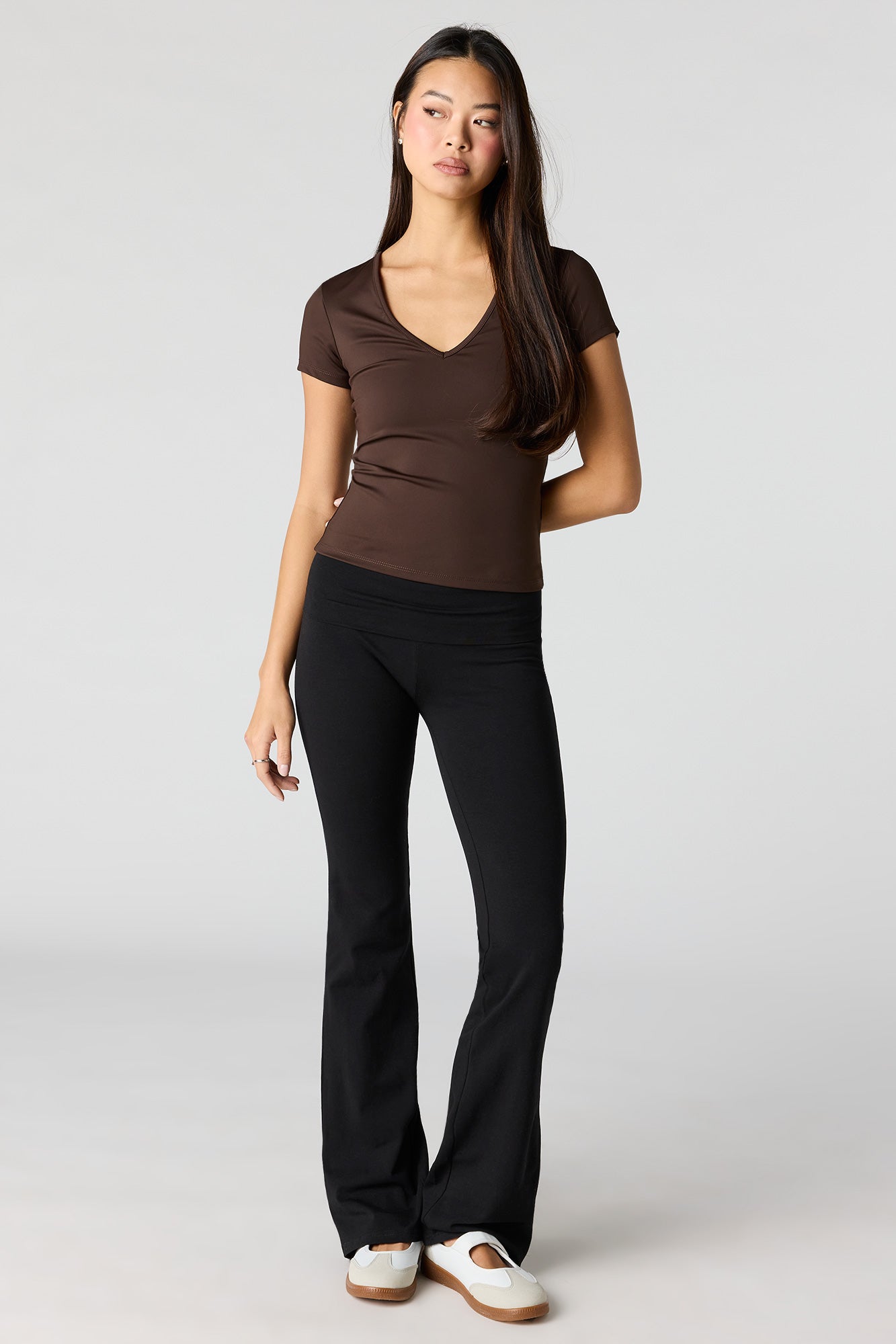 Luxe Heavy Contour V-Neck T-Shirt
