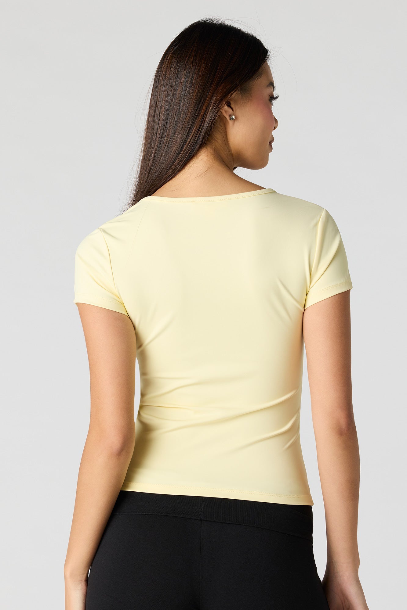 Luxe Heavy Contour V-Neck T-Shirt