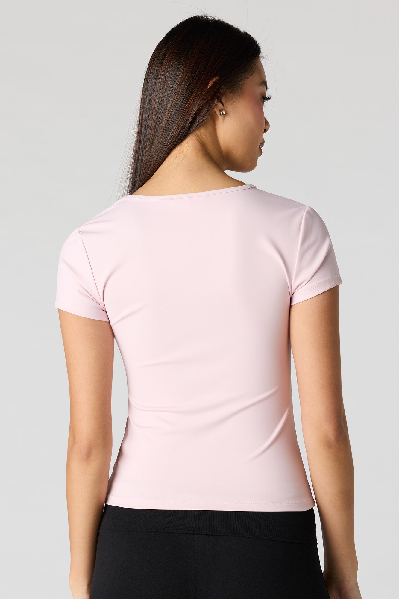 Luxe Heavy Contour V-Neck T-Shirt