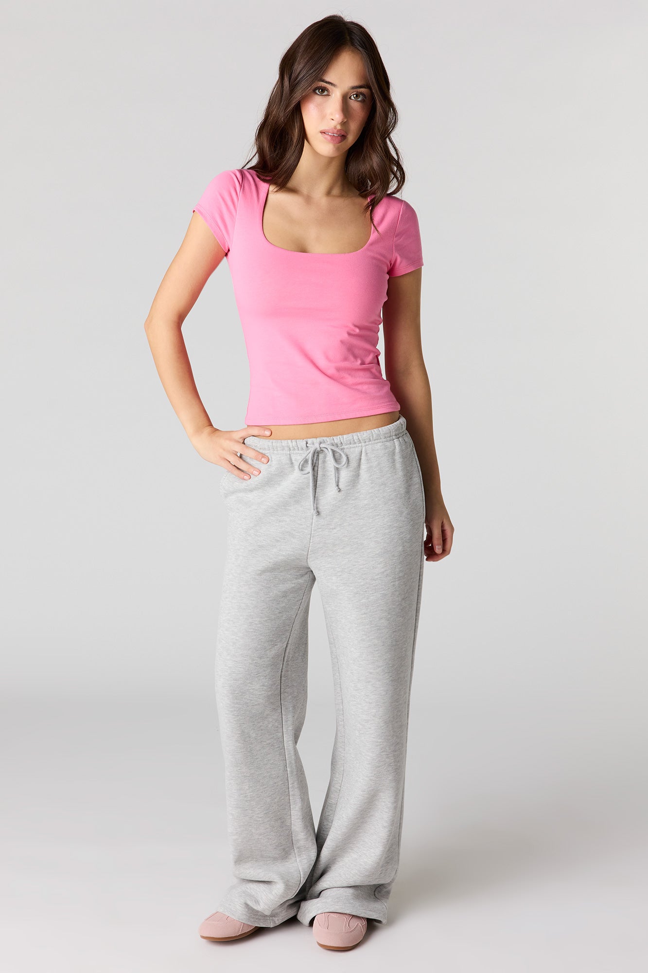 Soft Contour Classic Square Neck T-Shirt