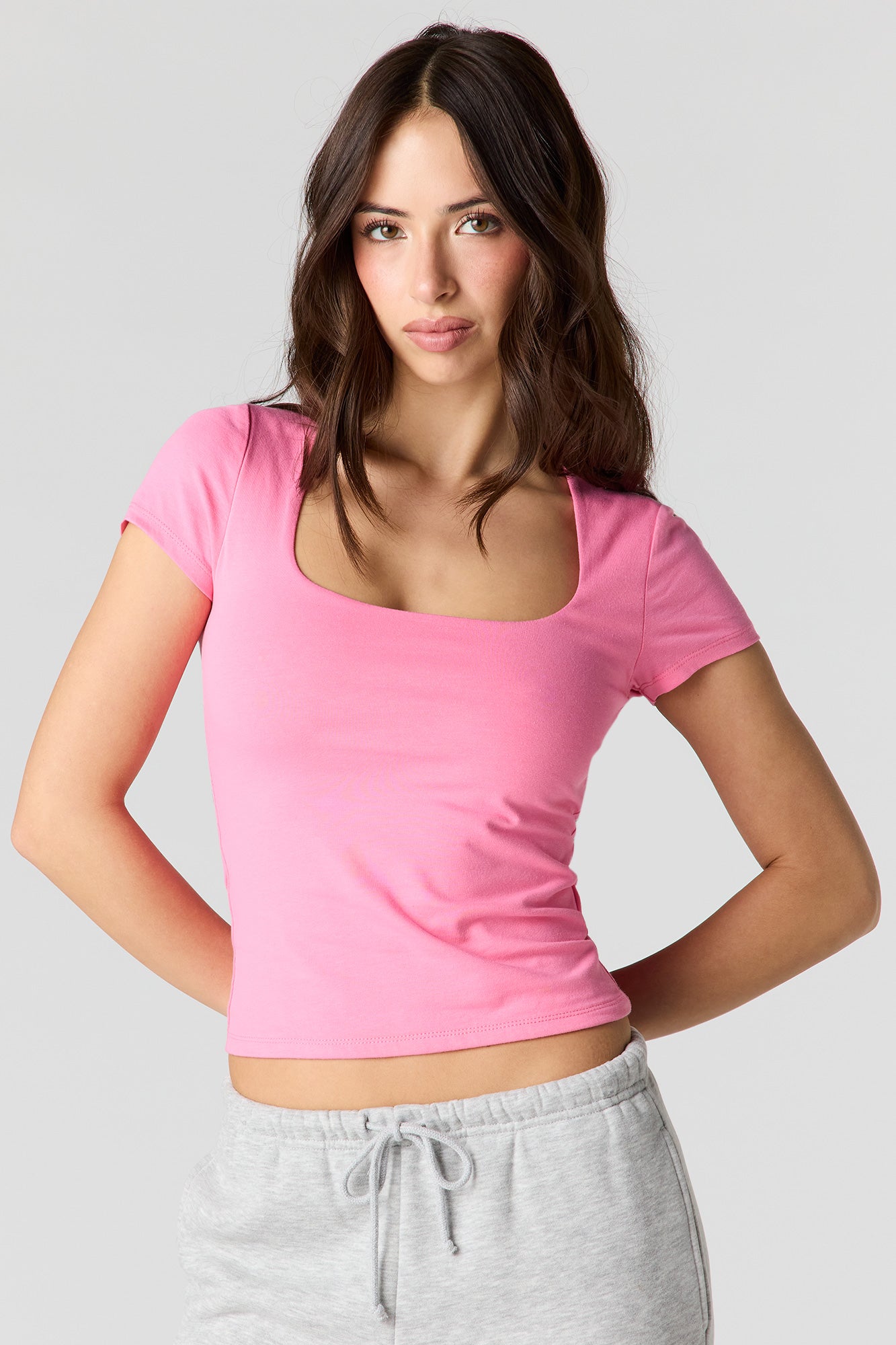 Soft Contour Classic Square Neck T-Shirt
