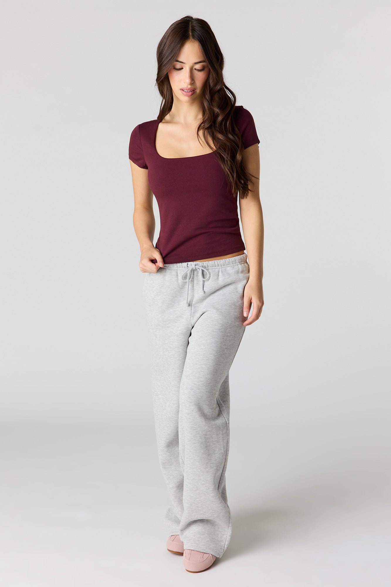 Soft Contour Classic Square Neck T-Shirt
