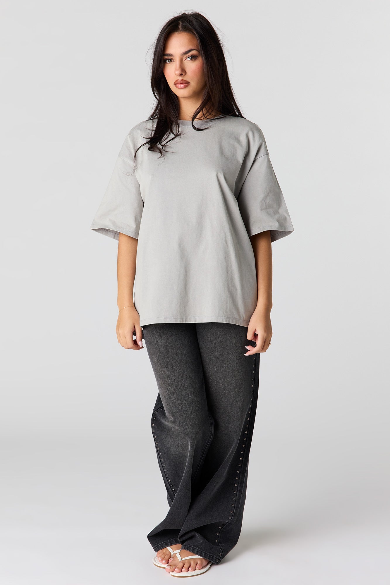 Luxe Heavy Cotton Washed Boyfriend T-Shirt