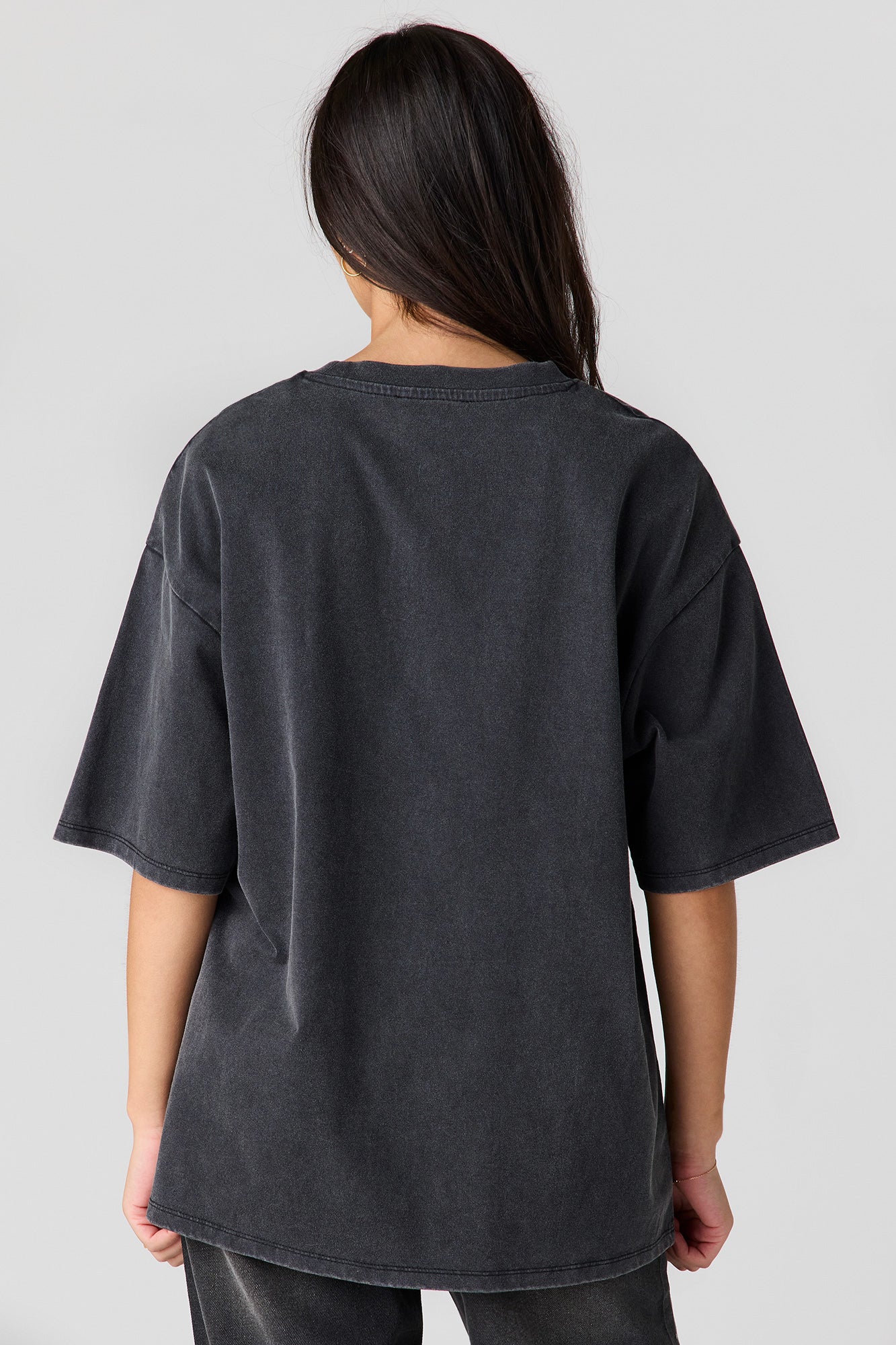 Luxe Heavy Cotton Washed Boyfriend T-Shirt