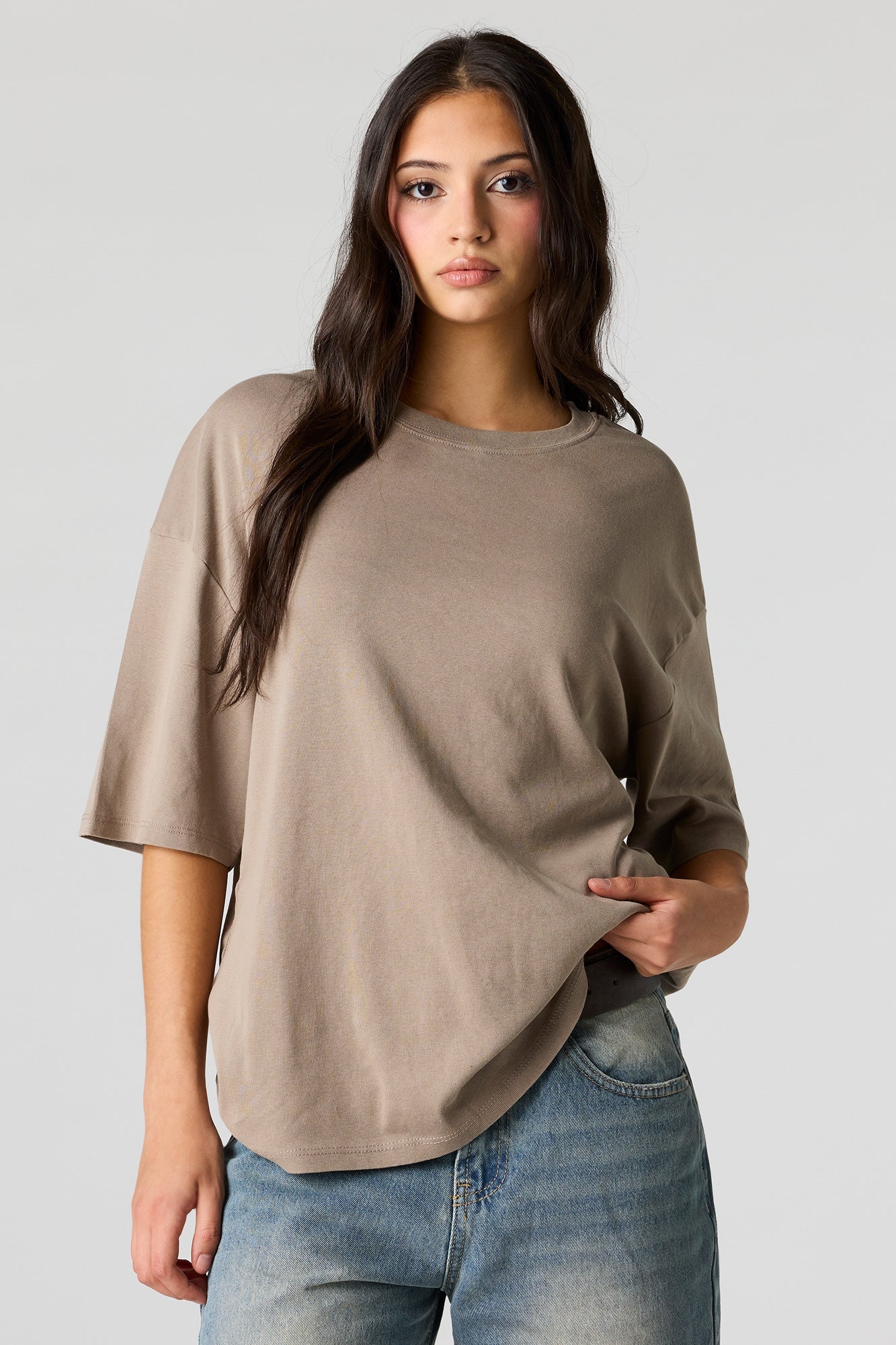 Luxe Heavy Cotton Oversized Boxy T-Shirt