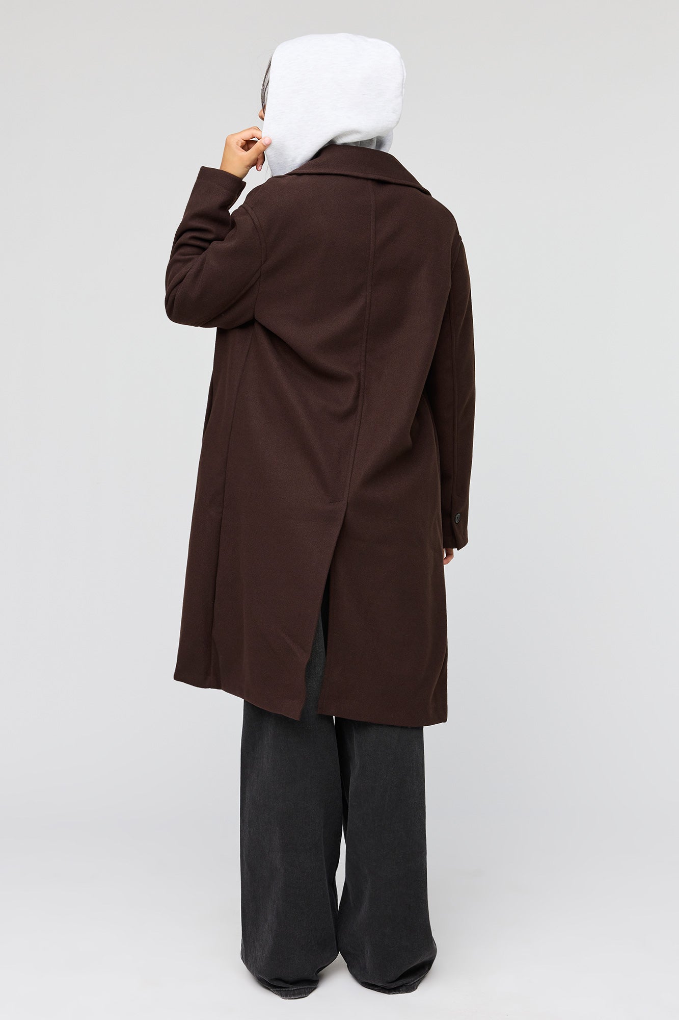 Faux Wool Coat