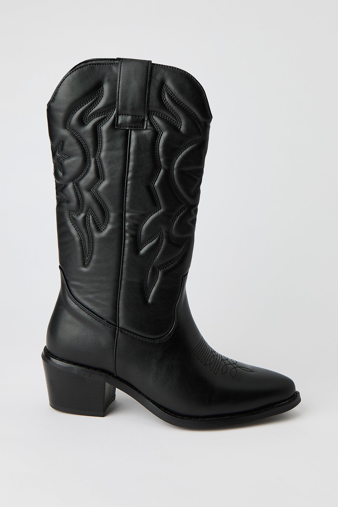 Mid Calf Cowboy Boot
