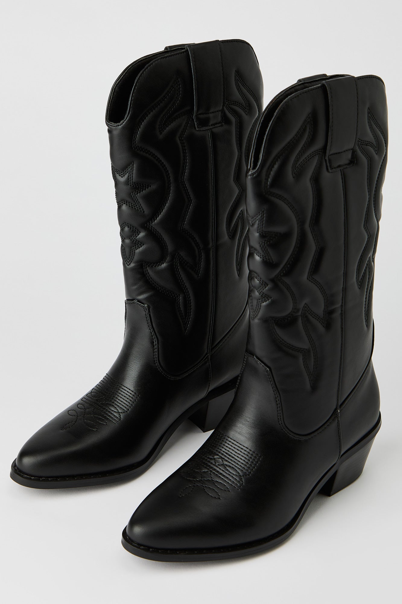 Mid Calf Cowboy Boot