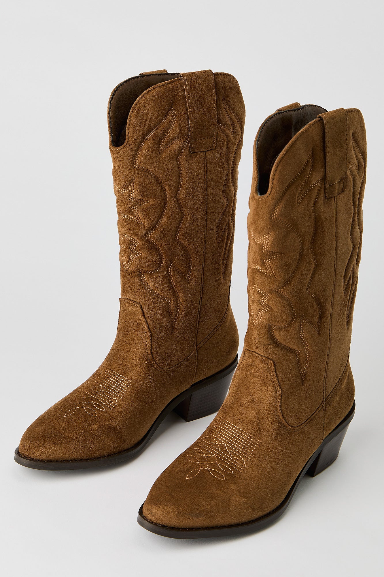 Mid Calf Cowboy Boot