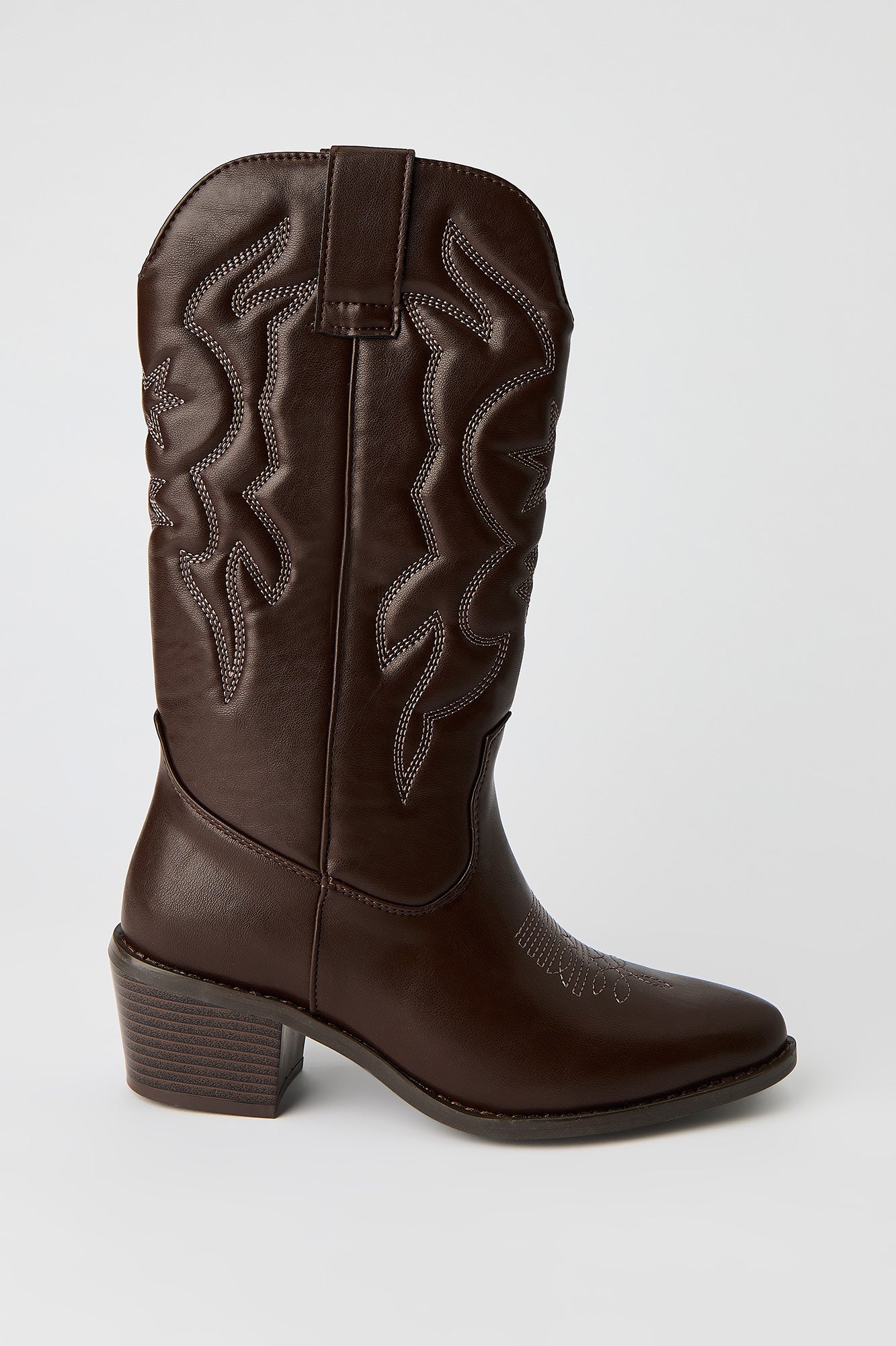 Mid Calf Cowboy Boot