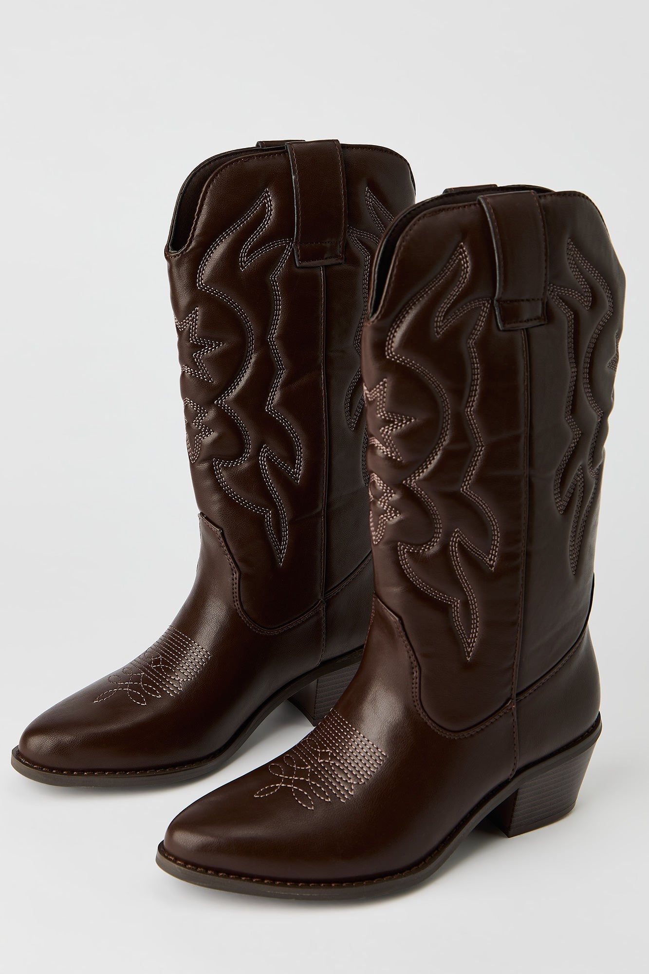 Mid Calf Cowboy Boot