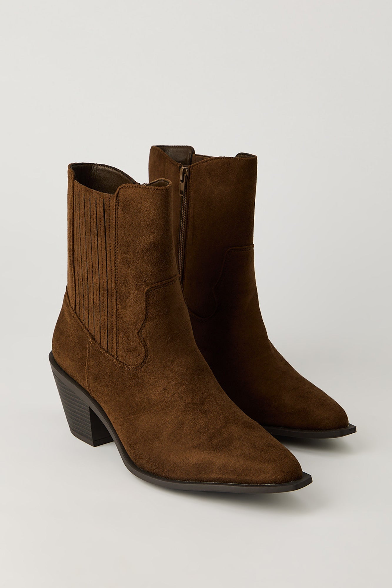 Western Heeled Boot