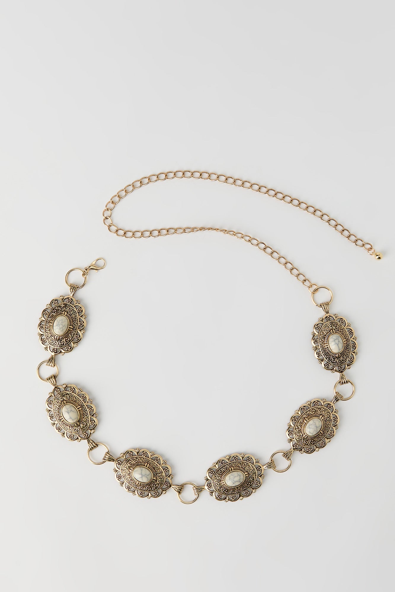 Medallion Chain Belt