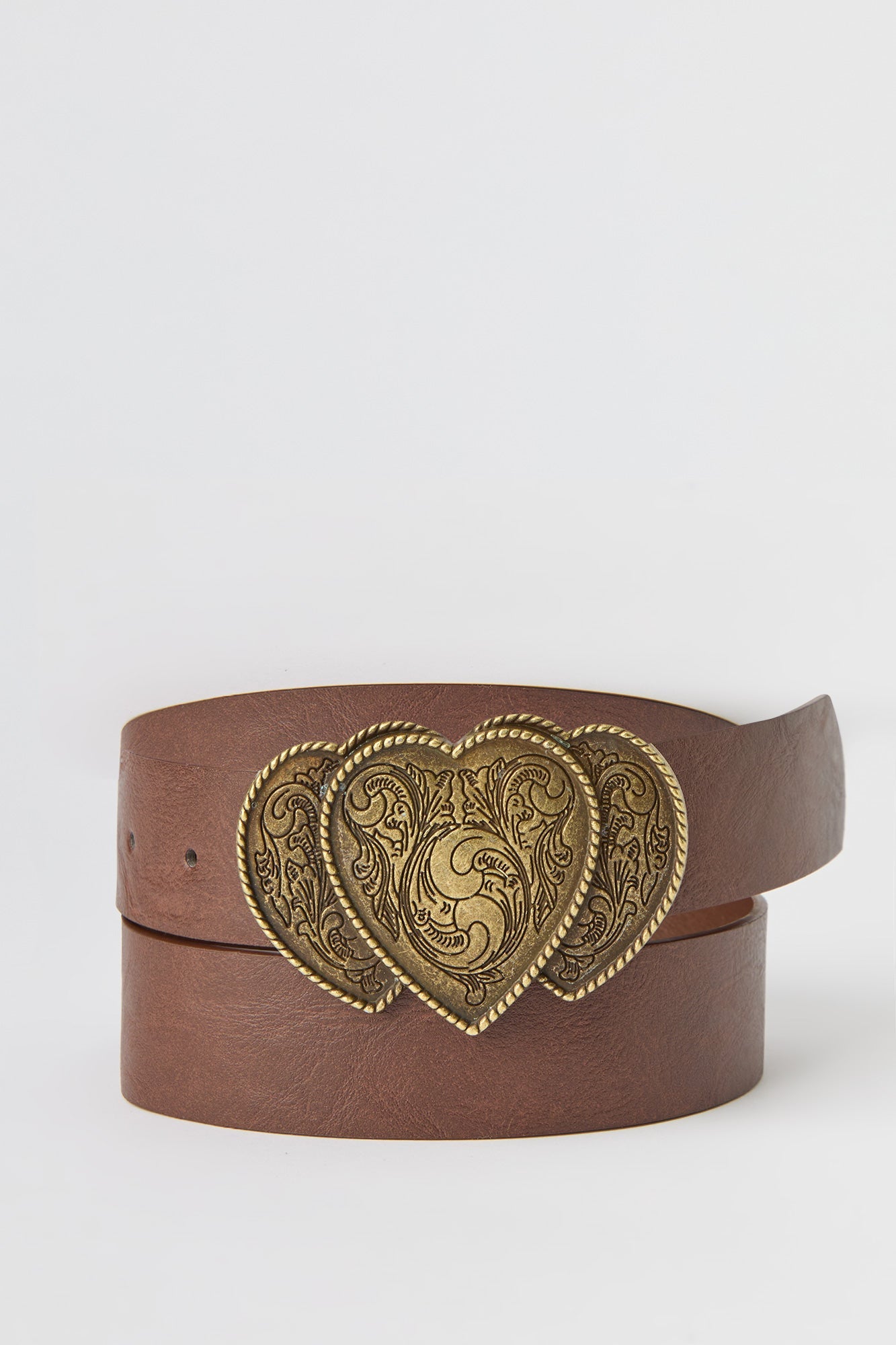 Western Heart Buckle Belt