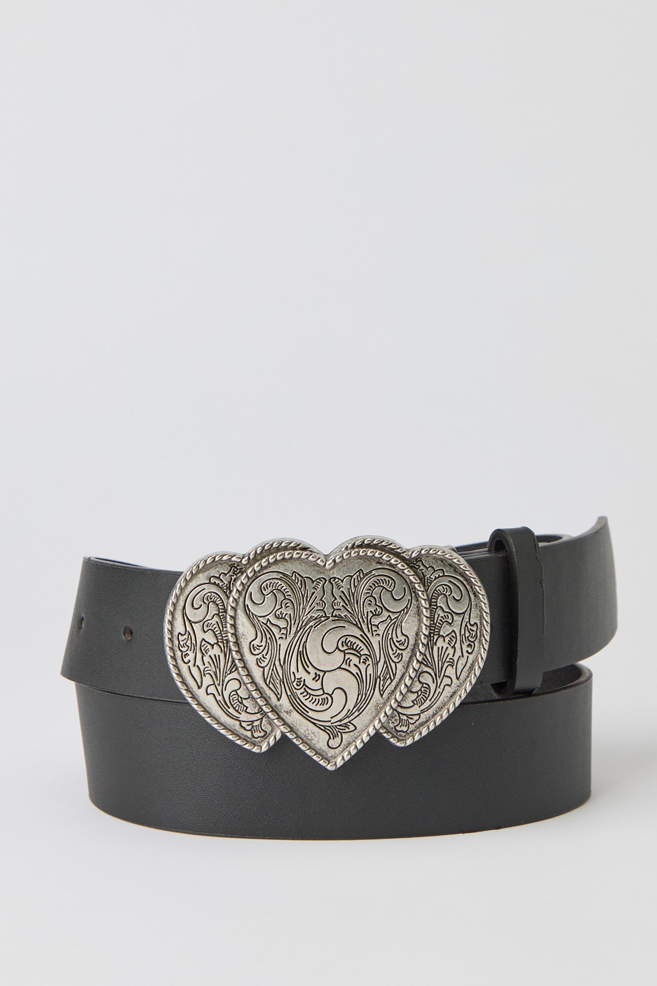 Western Heart Buckle Belt