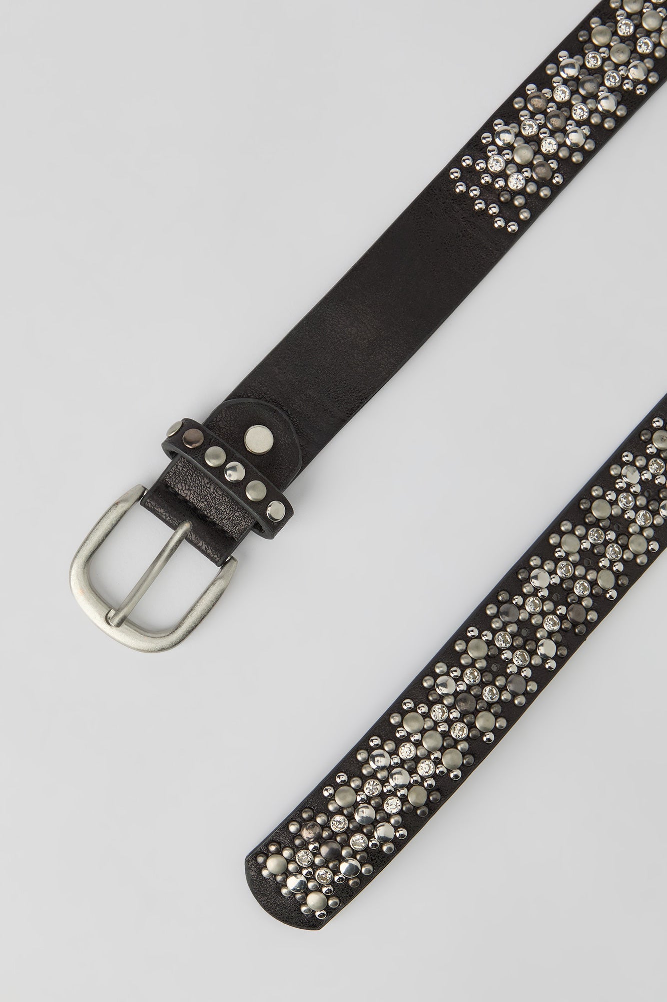 Rhinestone Studded Belt