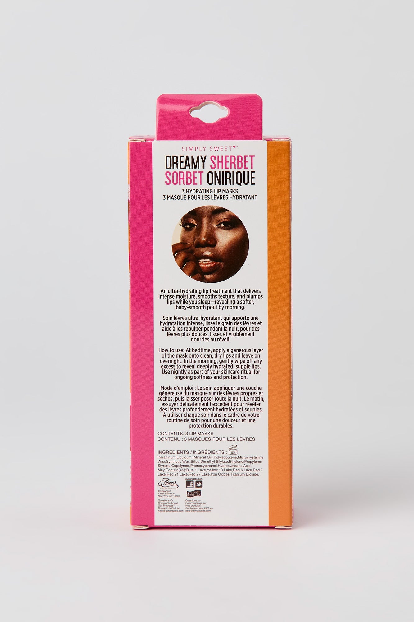 Dreamy Sherbet Hydrating Lip Mask (3 Pack)
