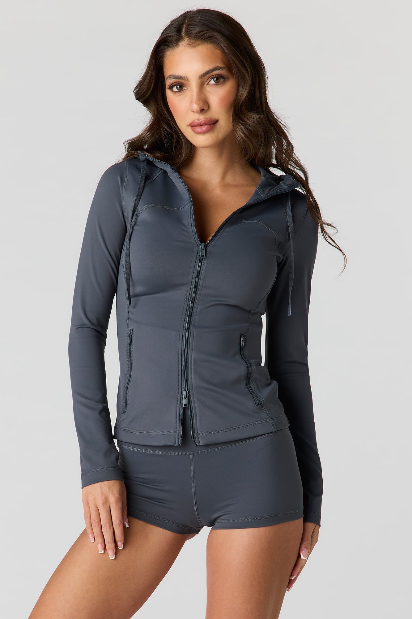 Sommer Ray UltraSculpt Active 2-Way Zip-Up Jacket