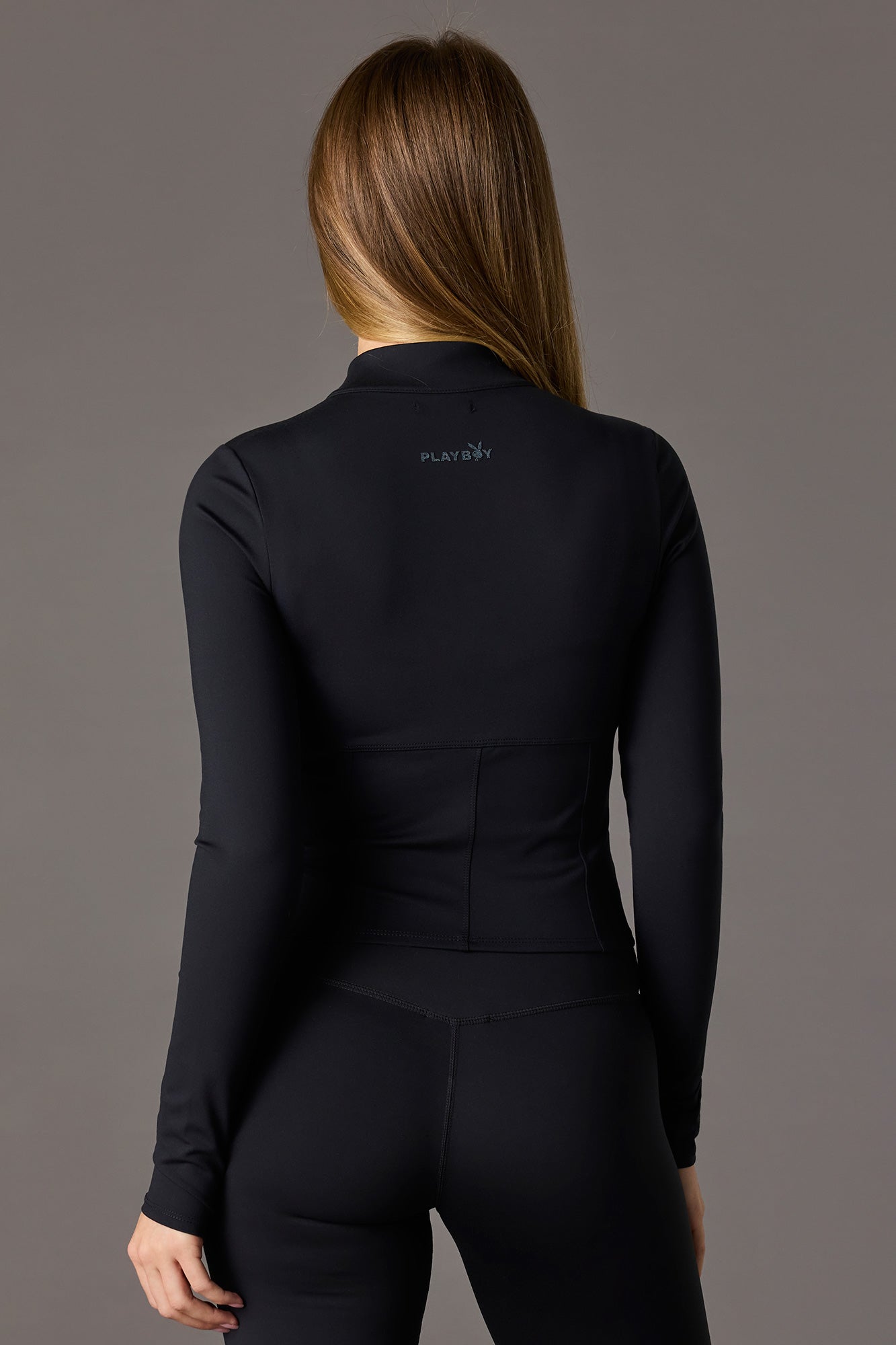 Playboy Active Zip-Up Corset Jacket
