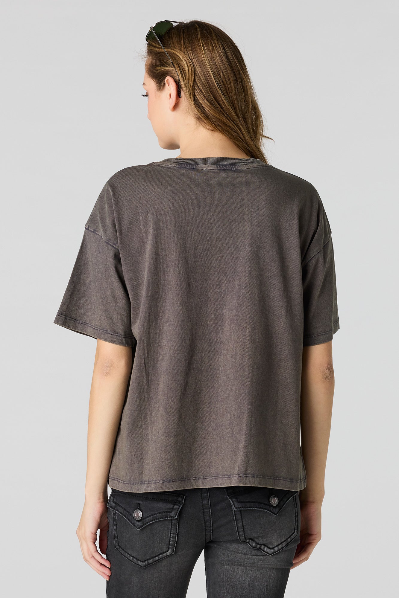 Washed Graphic Boyfriend T-Shirt