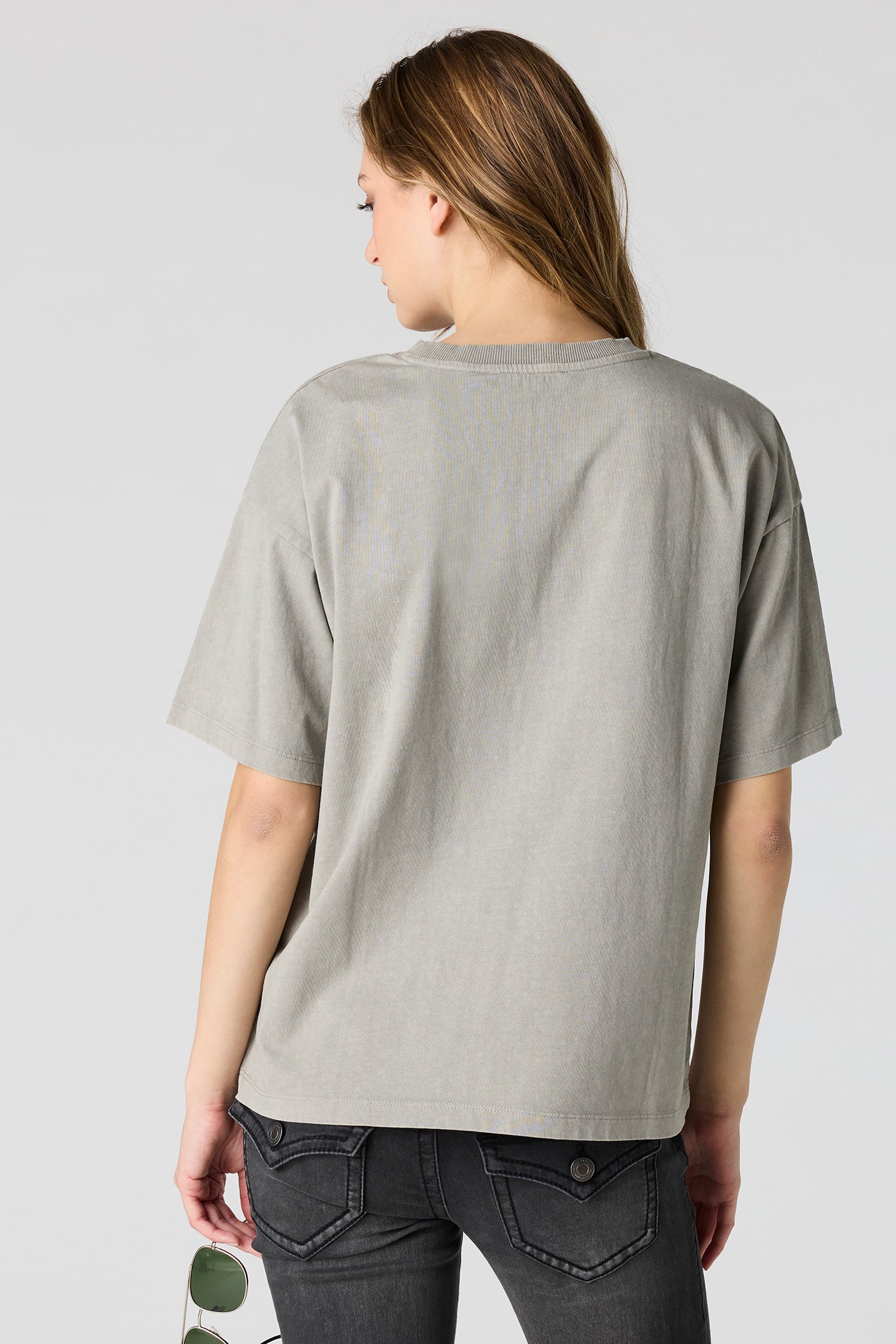 Washed Graphic Boyfriend T-Shirt