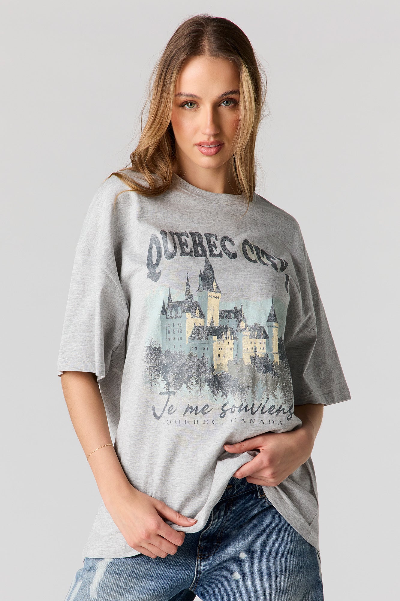 Canada Graphic Oversized T-Shirt