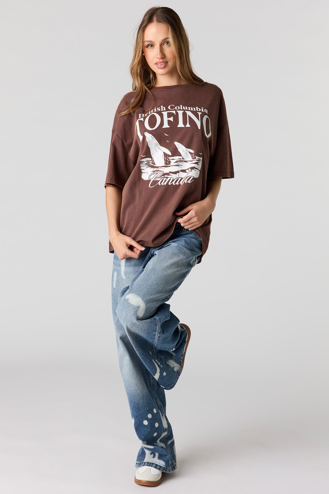 Canada Graphic Oversized T-Shirt