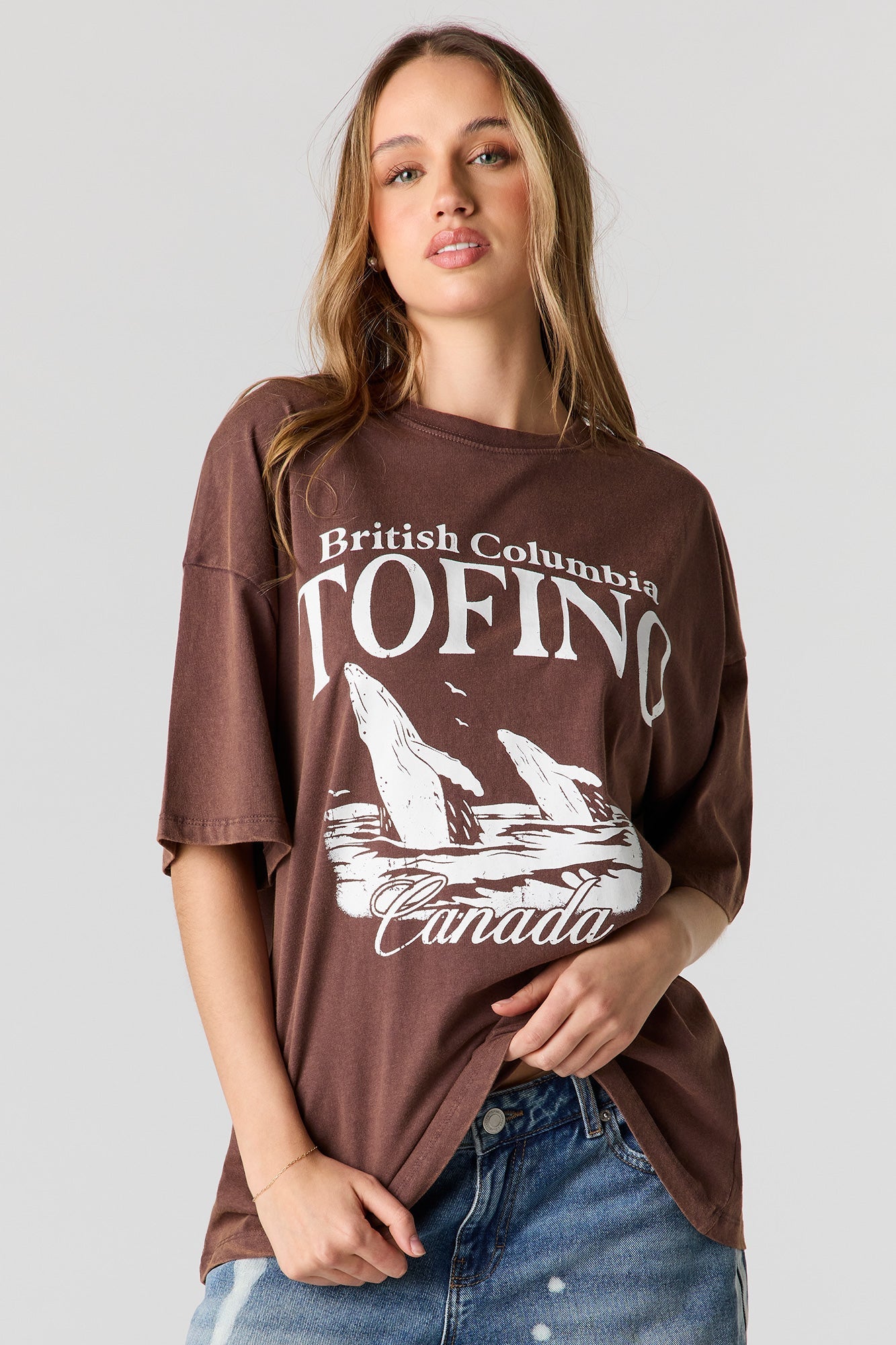 Canada Graphic Oversized T-Shirt