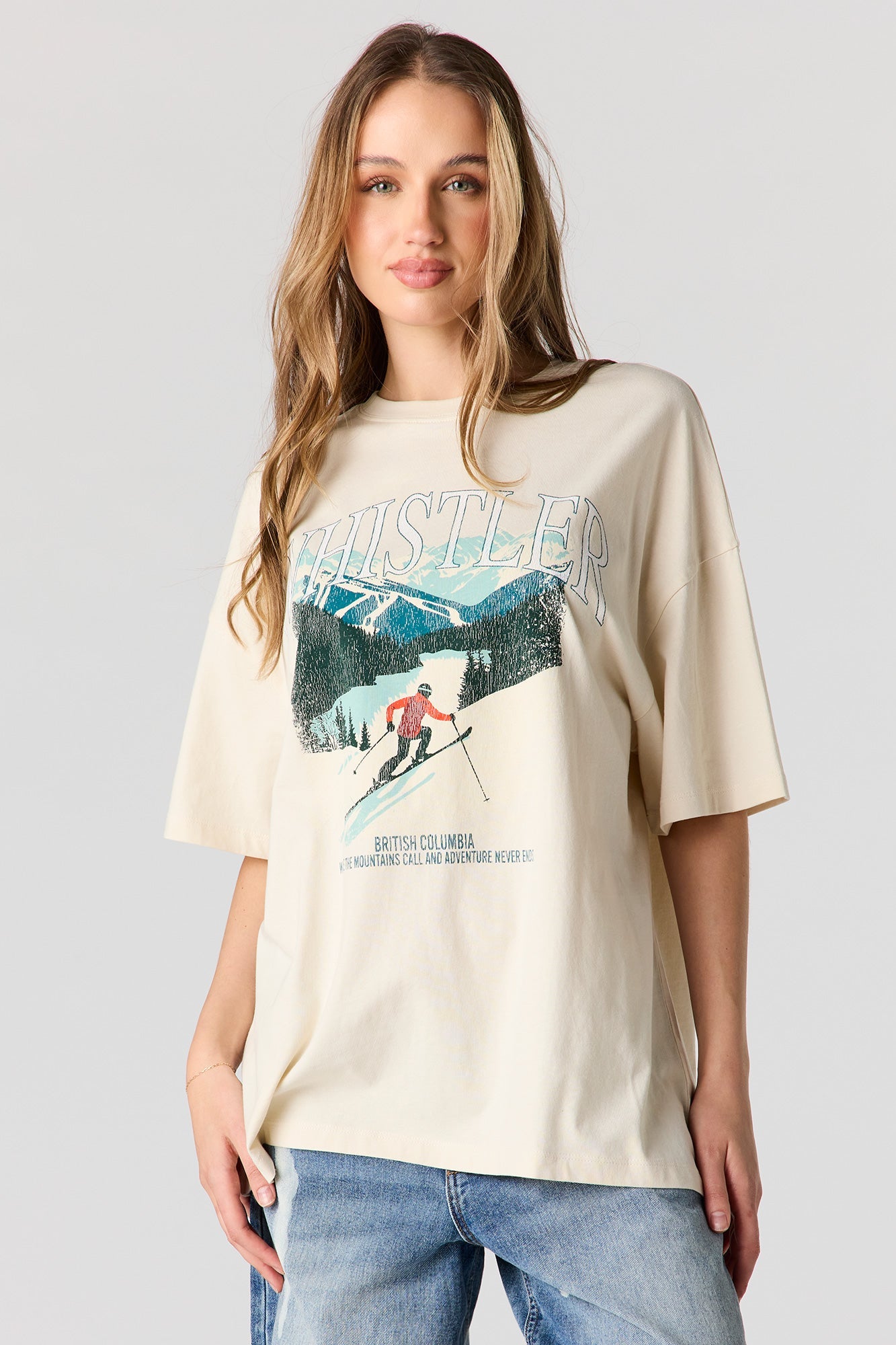 Canada Graphic Oversized T-Shirt