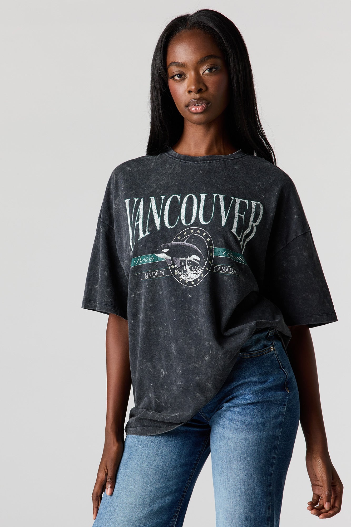 Canada Graphic Oversized T-Shirt