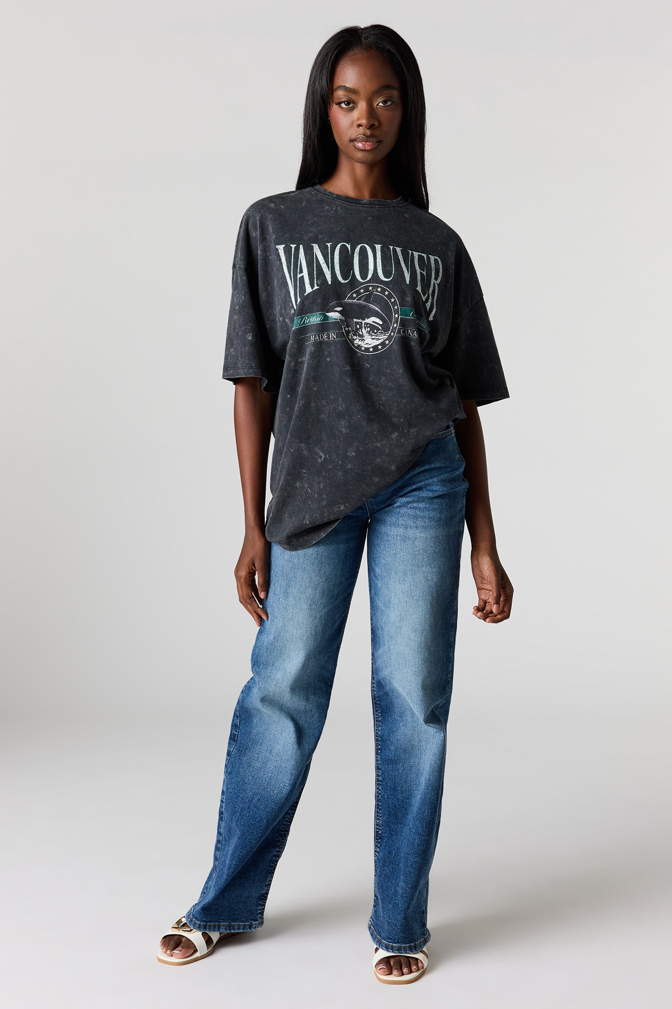 Canada Graphic Oversized T-Shirt