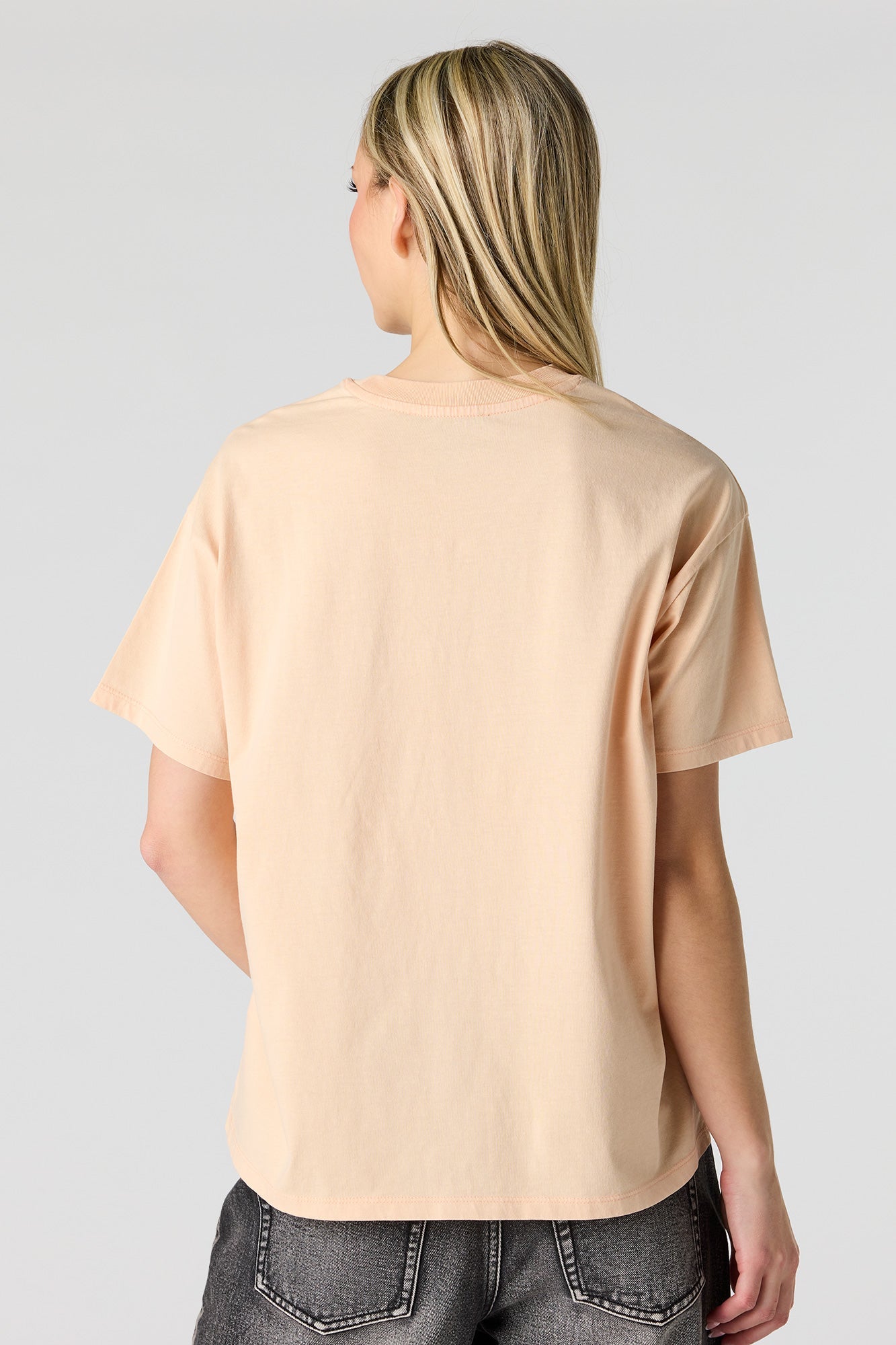 Graphic Washed Boyfriend T-Shirt