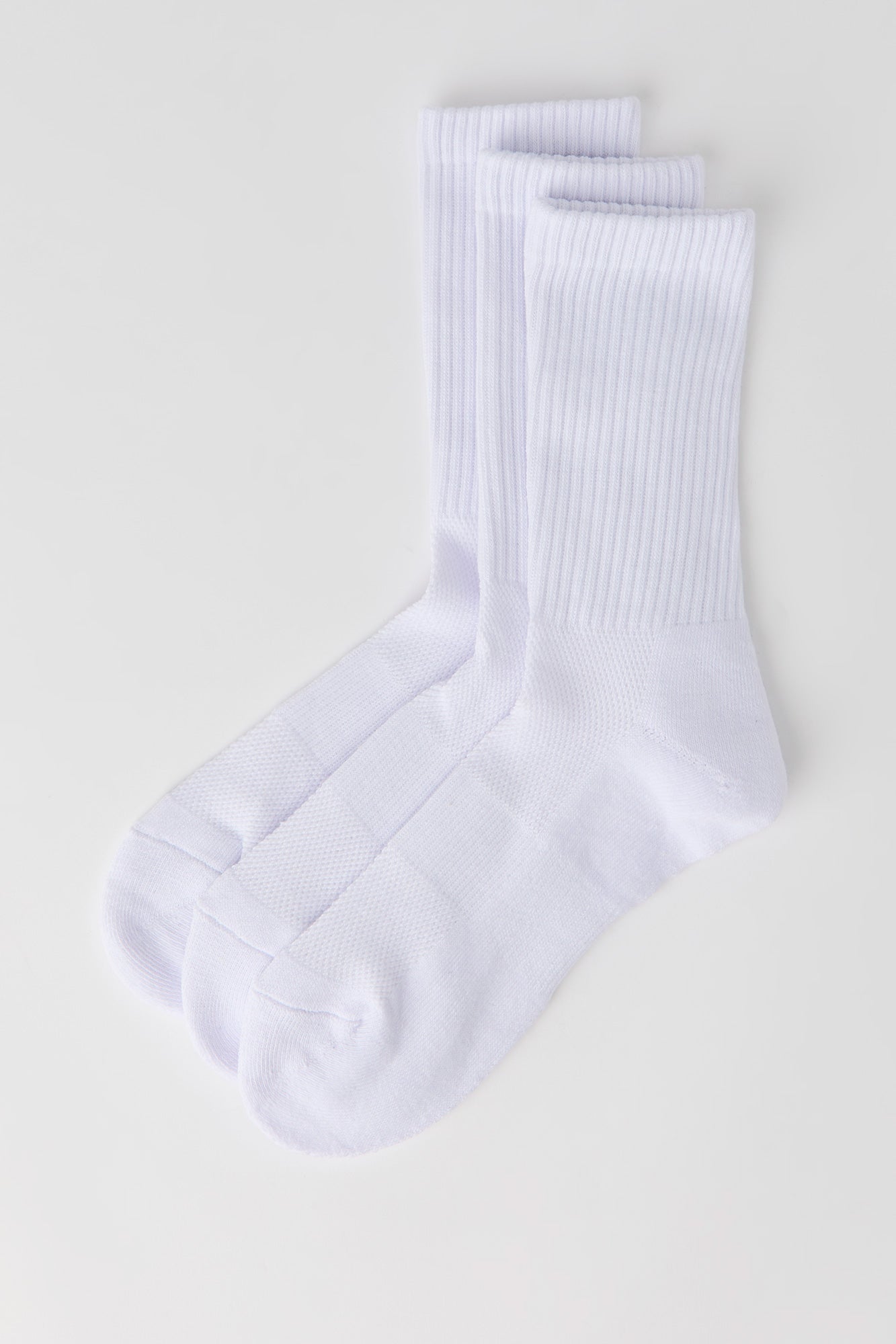 Cotton Cushion Crew Socks (3 Pack)