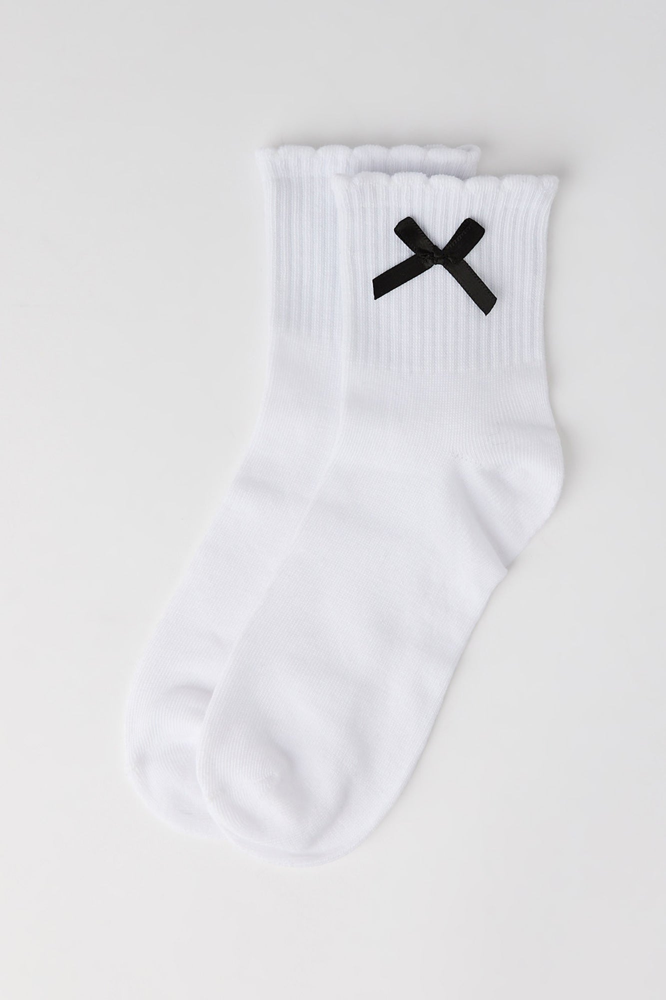Bow Quarter Socks (5 Pack)