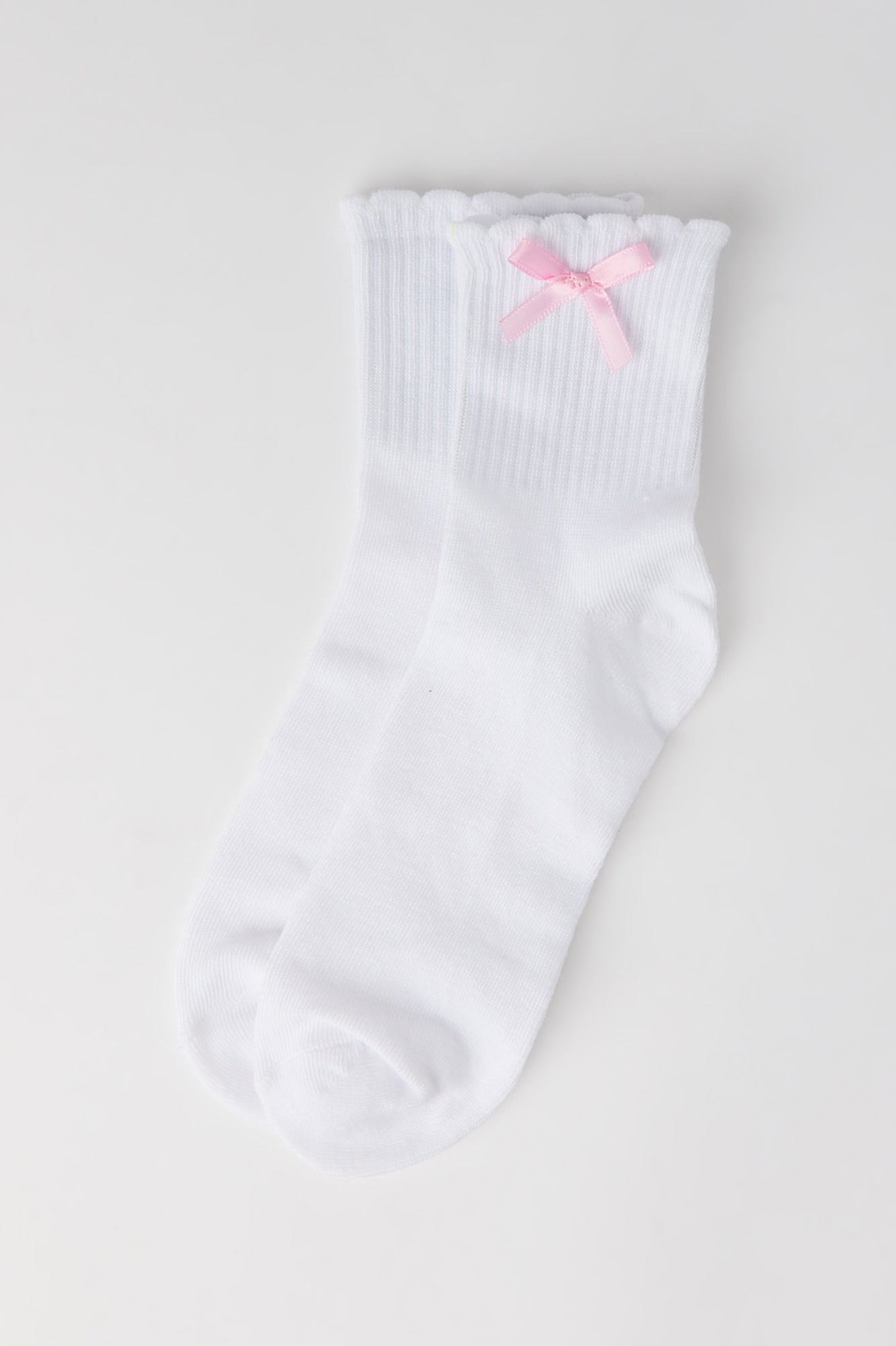 Bow Quarter Socks (5 Pack)