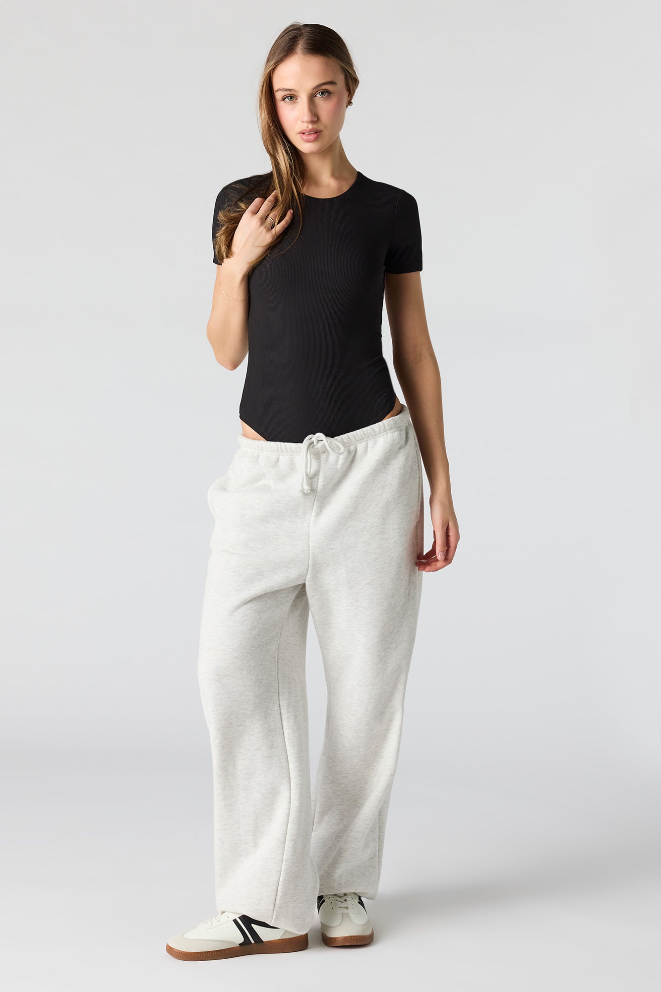 Ribbed T-Shirt Bodysuit