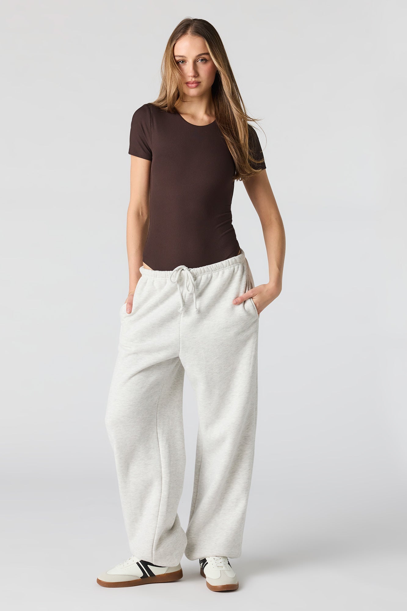 Ribbed T-Shirt Bodysuit