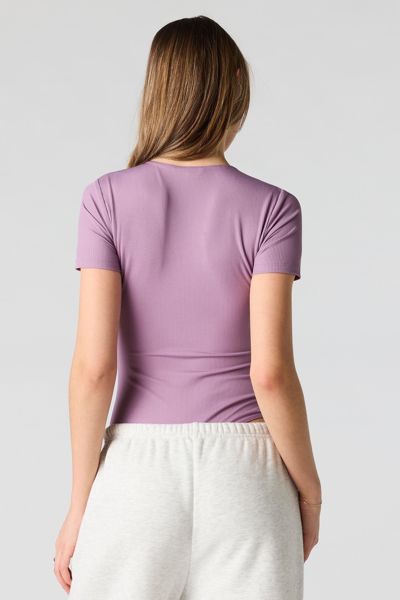 Ribbed T-Shirt Bodysuit