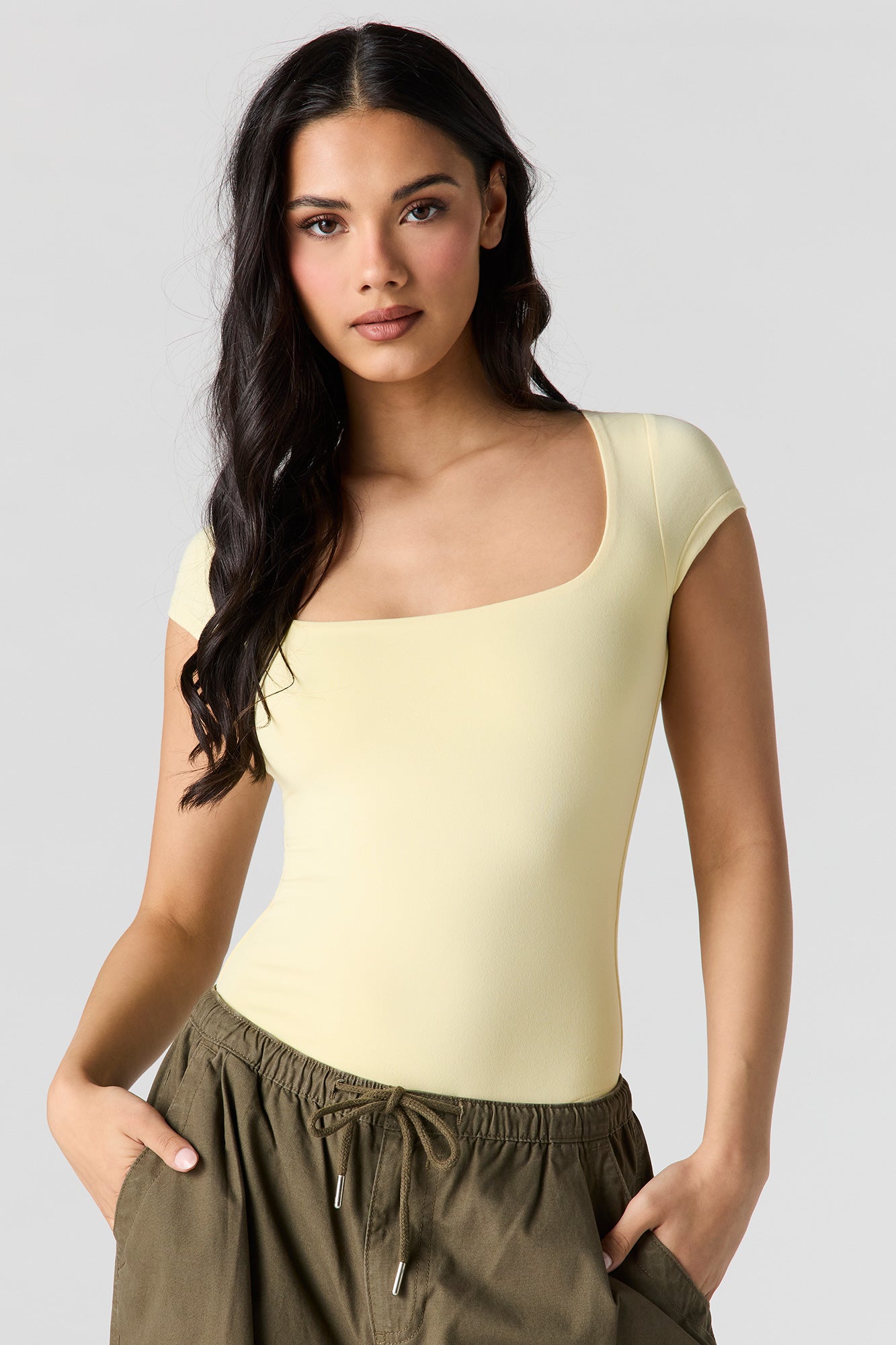 Contour Square Neck Bodysuit
