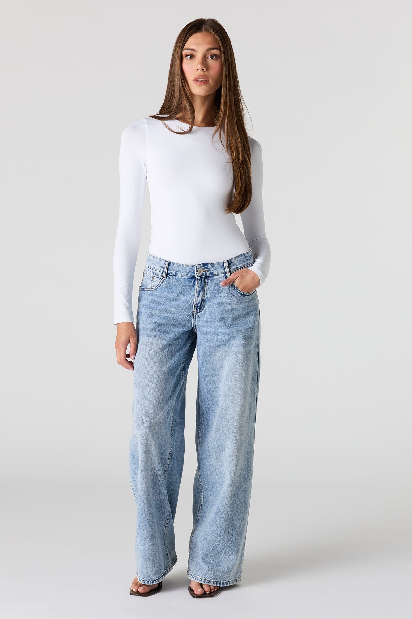 Luxe Heavy Contour Long Sleeve Bodysuit