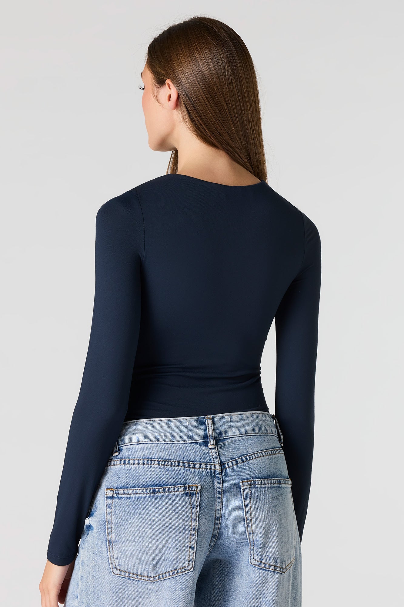 Luxe Heavy Contour Long Sleeve Bodysuit