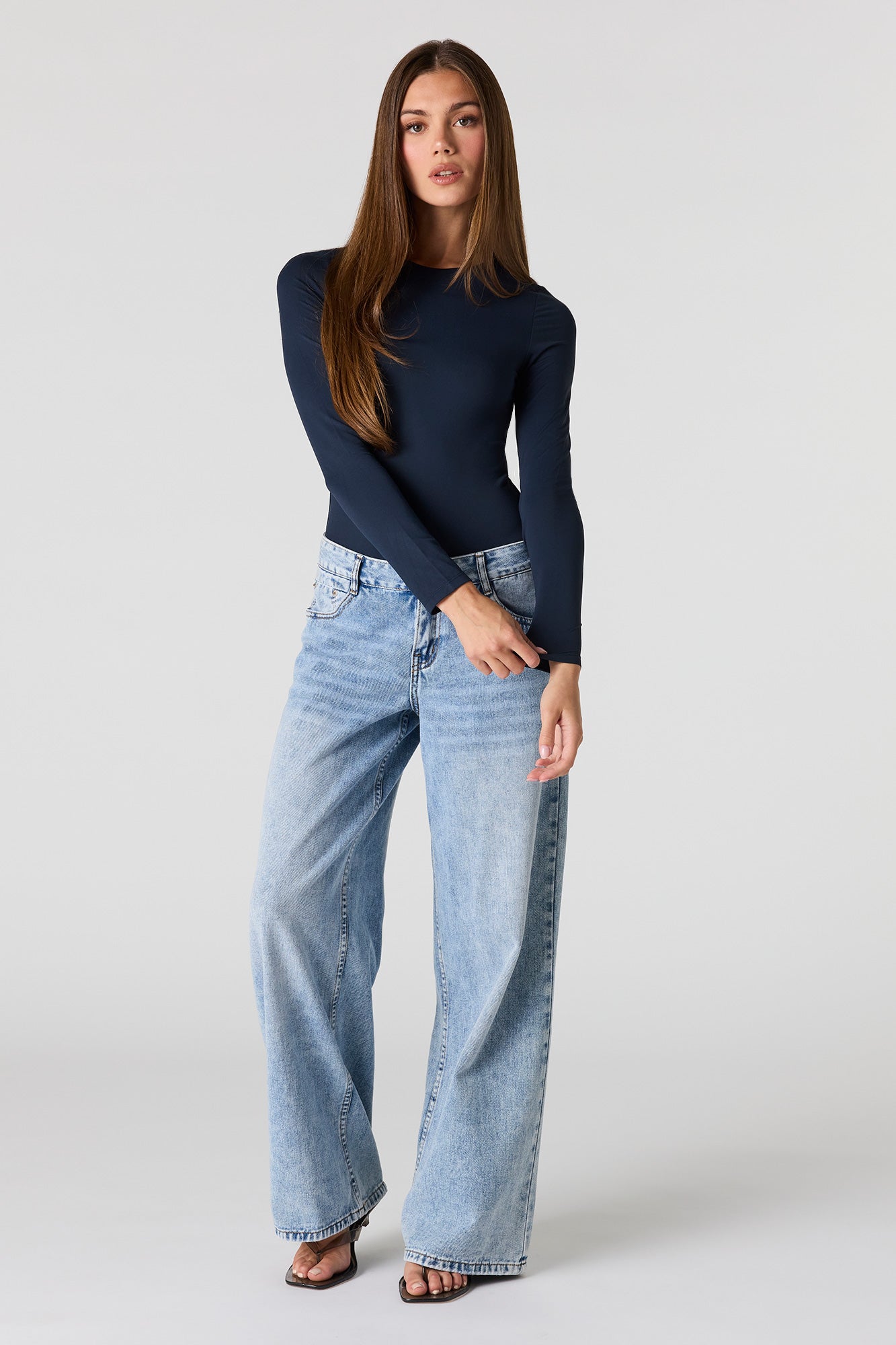 Luxe Heavy Contour Long Sleeve Bodysuit